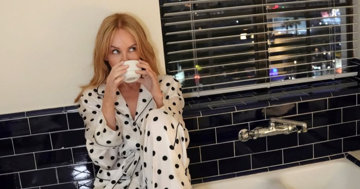 Kylie Minogue pokazala da i pidžama može biti glamurozna