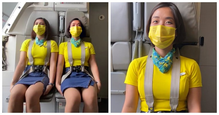 Jeste li primijetili da stjuardese sjede na rukama kad avion polijeće? Evo zašto