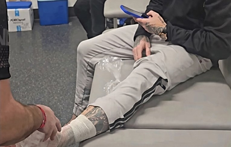 Telegraf: Ilić je slomio nogu nokautirajući Fabjana