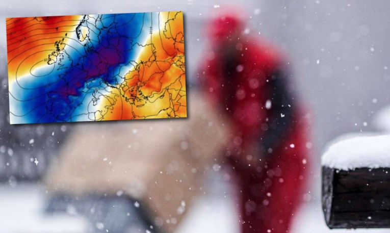 Novo upozorenje meteorologa: Stiže hladni prodor sa sjevera, snijeg i u nizinama