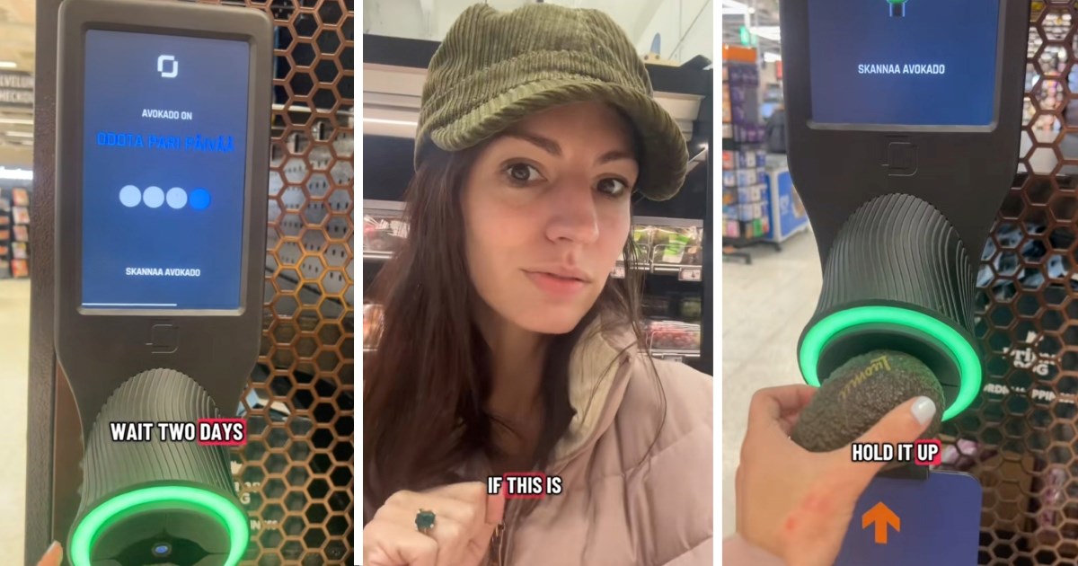 Finska trgovina uvela skener za avokado, video postao viralni hit