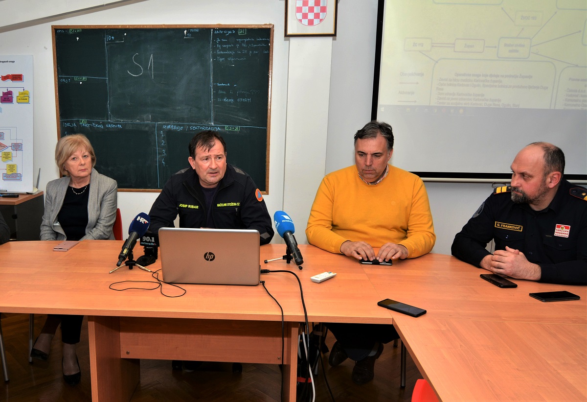 U Karlovcu pod nadzorom 80 ljudi koji su jutros ušli u zemlju