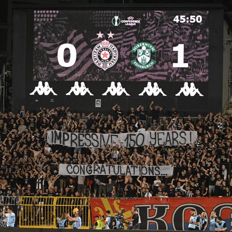 UEFA žestoko kaznila Partizan zbog ponašanja navijača
