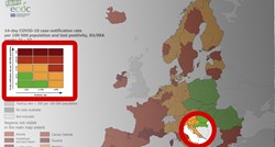 Riječki zavod: Naša županija je u zelenom prema ECDC-jevoj karti