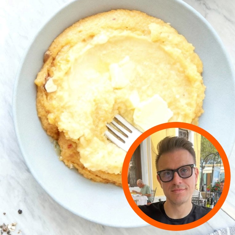 Mate Janković objavio recept za odličnu krem palentu s maslacem i sirom