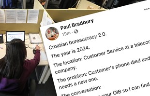 Paul Bradbury nije mogao vjerovati što mu tvrde u službi za korisnike u Hrvatskoj