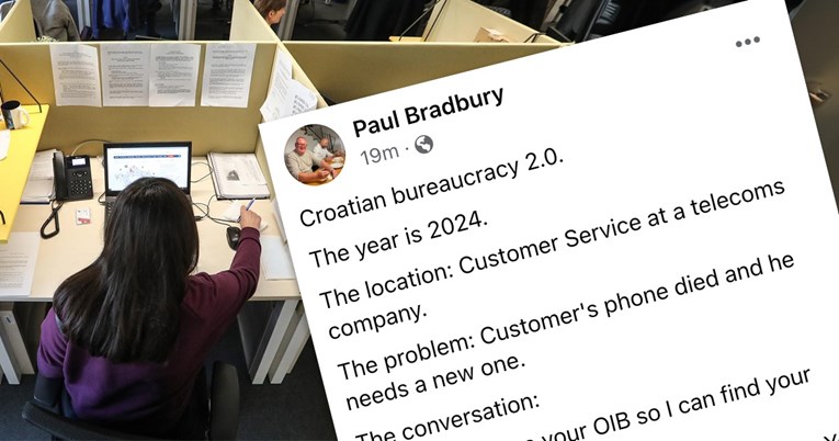 Britanac koji živi u Hrvatskoj nasmijao objavom: "Hrvatska birokracija 2.0 i OIB"
