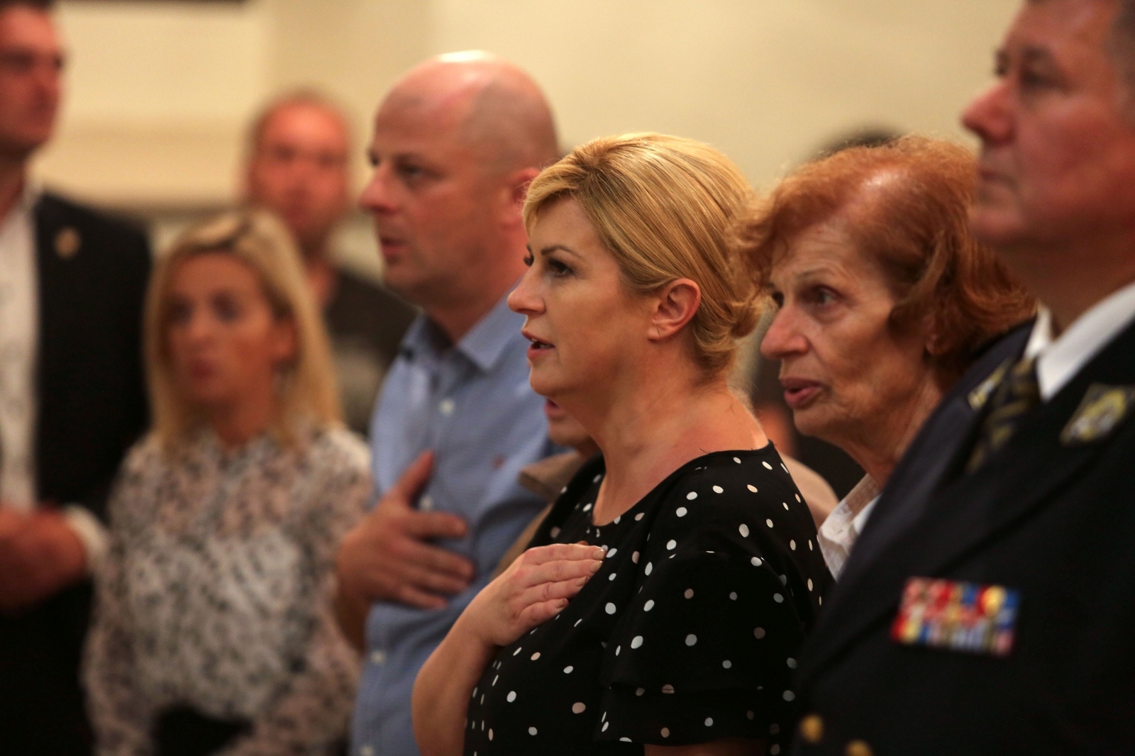 Kolinda došla u rodni kraj pa otišla na misu