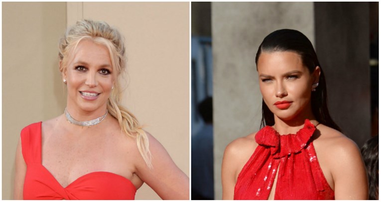 Okršaj dama u crvenom: Tko izgleda bolje - Adriana Lima ili Britney Spears?