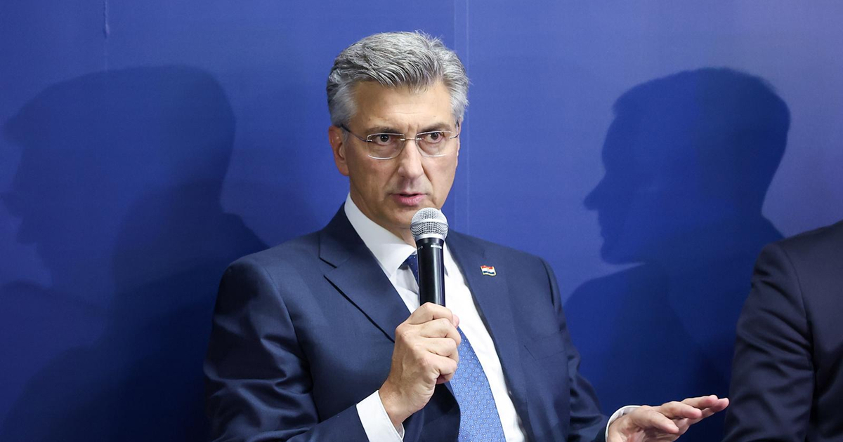 Plenković o izborima u BiH: Moj je dojam da gospođa Filipović ima najveće šanse