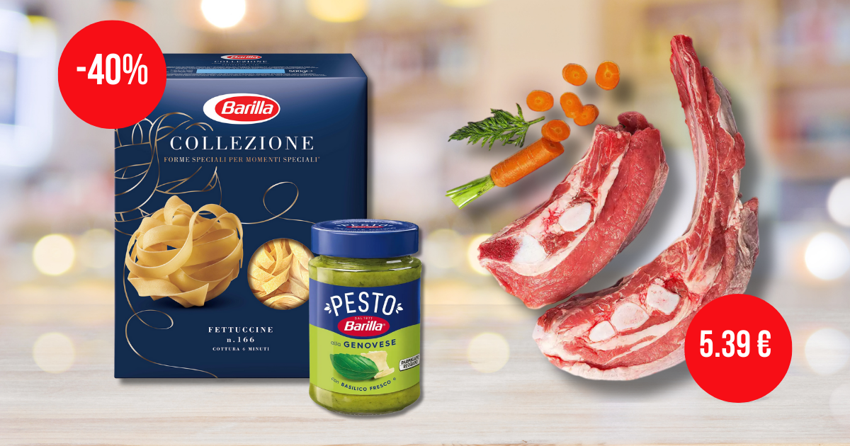 Index šoping-lista: Tjestenina i umaci Barilla su na 40% popusta