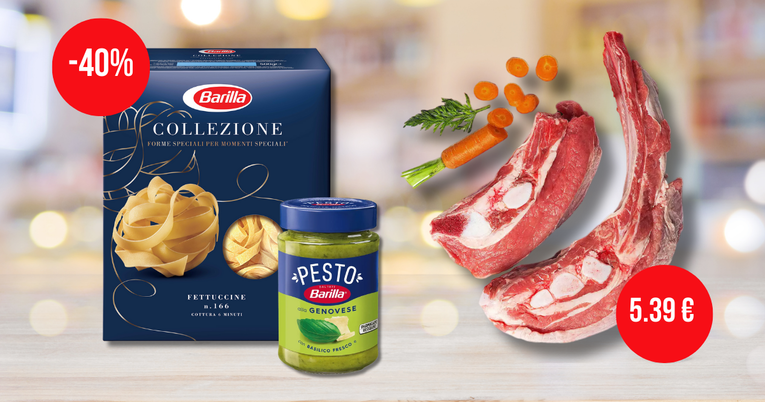 Index šoping-lista: Tjestenina i umaci Barilla su na 40% popusta