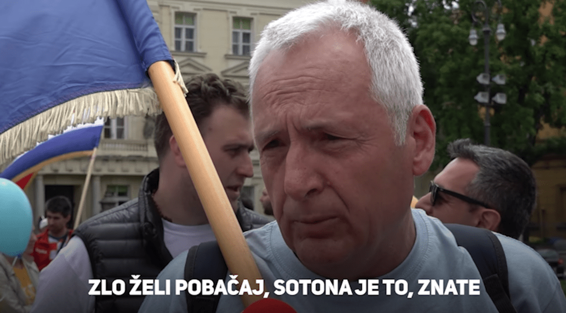 Bili smo na Hodu za život: "Zlo želi pobačaj, Sotona je to, znate"
