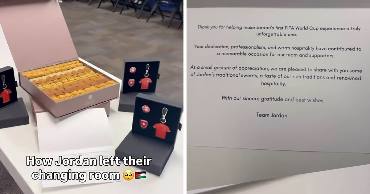 FIFA snimila svlačionicu nakon odlaska Jordanaca, prizor je hit