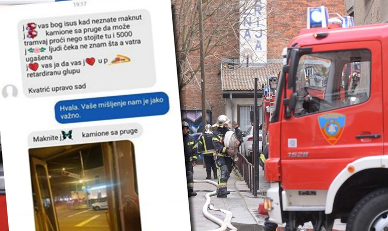Psovao zagrebačke vatrogasce zbog intervencije, njihov odgovor postao hit