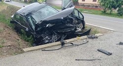 Vozač poginuo u Negoslavcima nakon što je autom sletio u kanal. Nije bio vezan