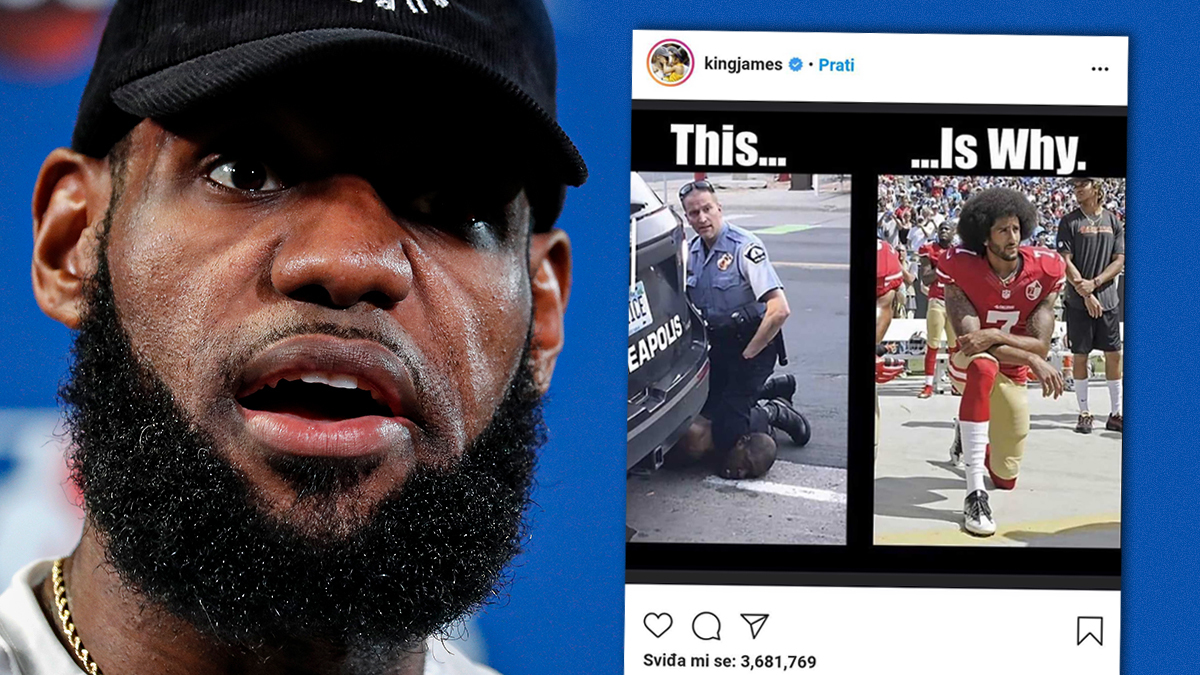LeBron nakon brutalnog policijskog ubojstva Afroamerikanca: Love nas, razumijete li?