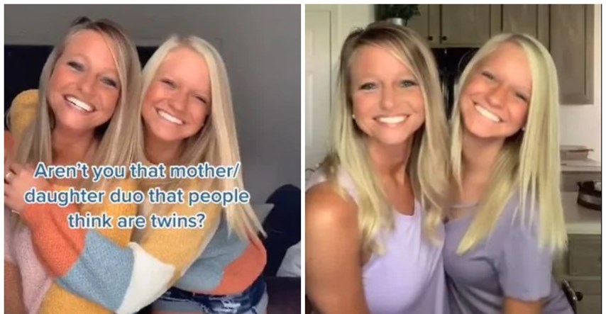 Video mame i kćeri "blizanki" pregledan milijun puta, ljudi ih ne mogu razlikovati