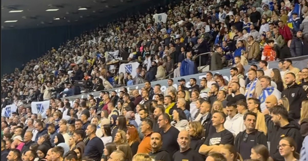 Košarkaški okršaj BiH i Srbije. Poslušajte kako je srpska himna dočekana u Sarajevu