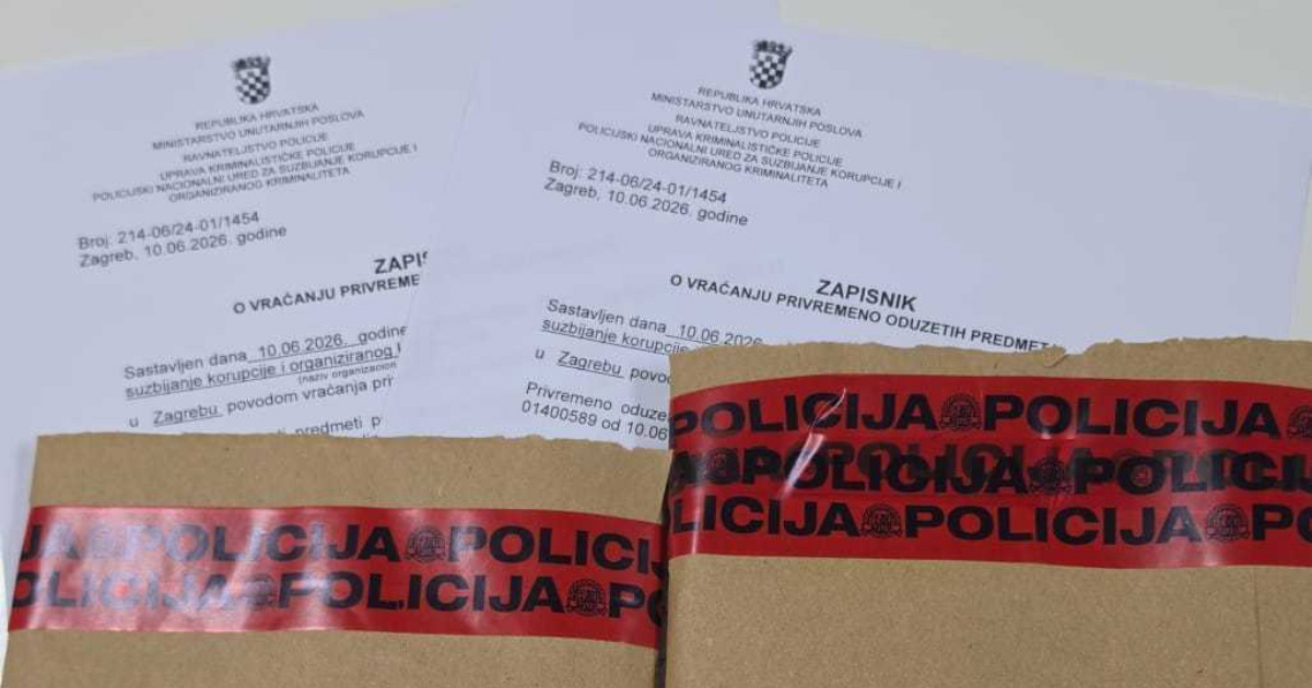 Policija vratila mobitele Šimunićevih roditelja. Šimunić: Ispričali su se