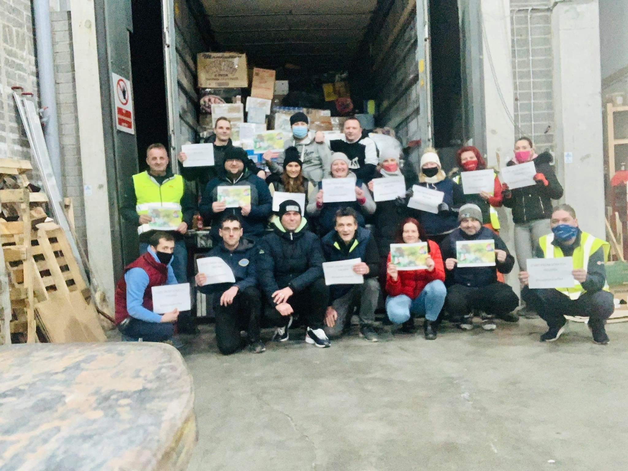 Hrvati iz Irske poslali kamion humanitarne pomoći u Petrinju