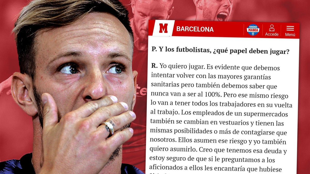 Rakitić: Želim igrati, spreman sam se i zaraziti