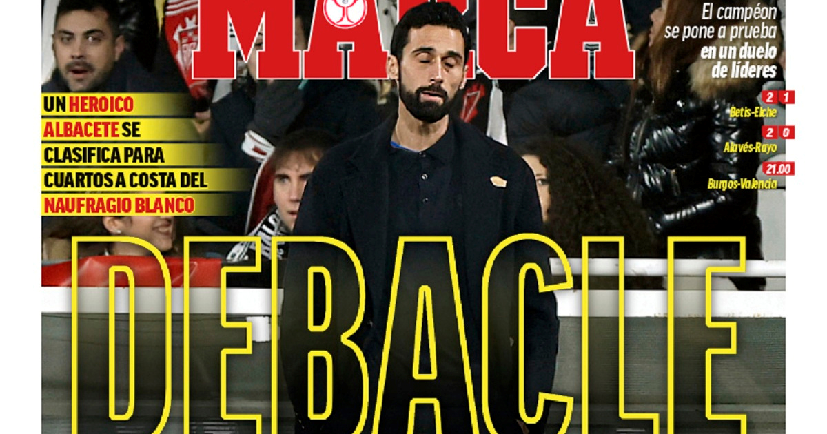 Ovo je naslovnica današnje Marce