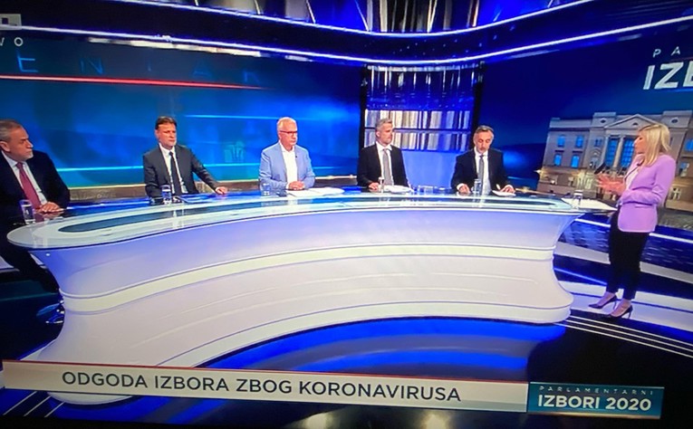 Sučelili se Bandić, Škoro, Raspudić, Jandroković i Ostojić. Bandić napadao ostale