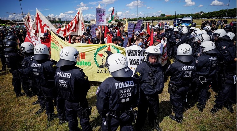 Uhićenja u Njemačkoj nakon sukoba policije i prosvjednika protiv G7