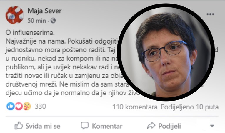 Nakon Matanića i Maja Sever napala influencere