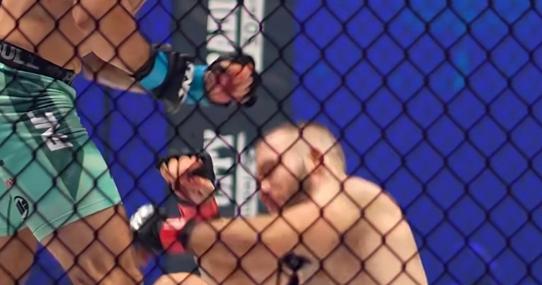 VIDEO Brutalan nokaut koljenom na FNC-ovoj priredbi. Borac ostao bez svijesti
