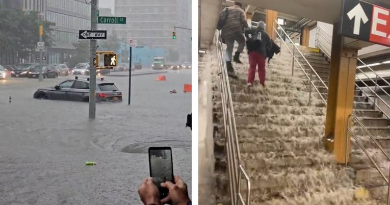 VIDEO Izvanredno stanje u New Yorku. Oluja izazvala kolaps, stižu dramatične snimke