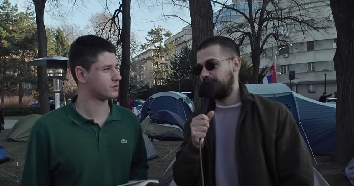 Studenti u blokadi kampirali u Ćacilandu, glumili Vučićeve "studente". Sve su snimili