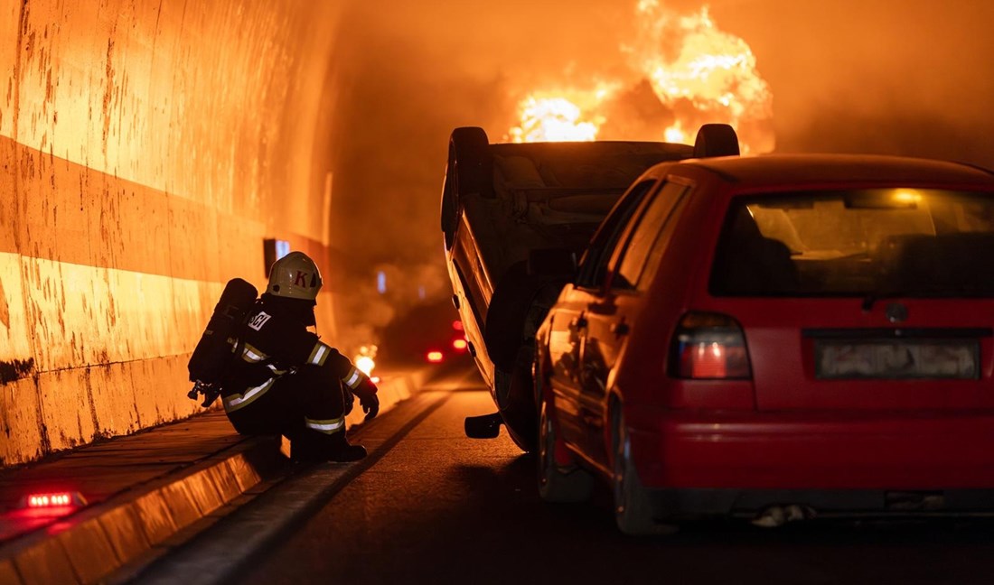 FOTO U tunelu Mala Kapela održana dramatična vježba. Pogledajte slike