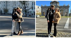Ivan Rakitić i Raquel Mauri pozirali zagrljeni na ulicama Madrida