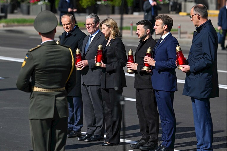 Macron, Starmer, Merz i Tusk poslali Putinu poruku iz Kijeva