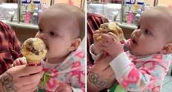 4.6 mil. pregleda: Beba prvi put probala sladoled, pogledajte urnebesnu reakciju