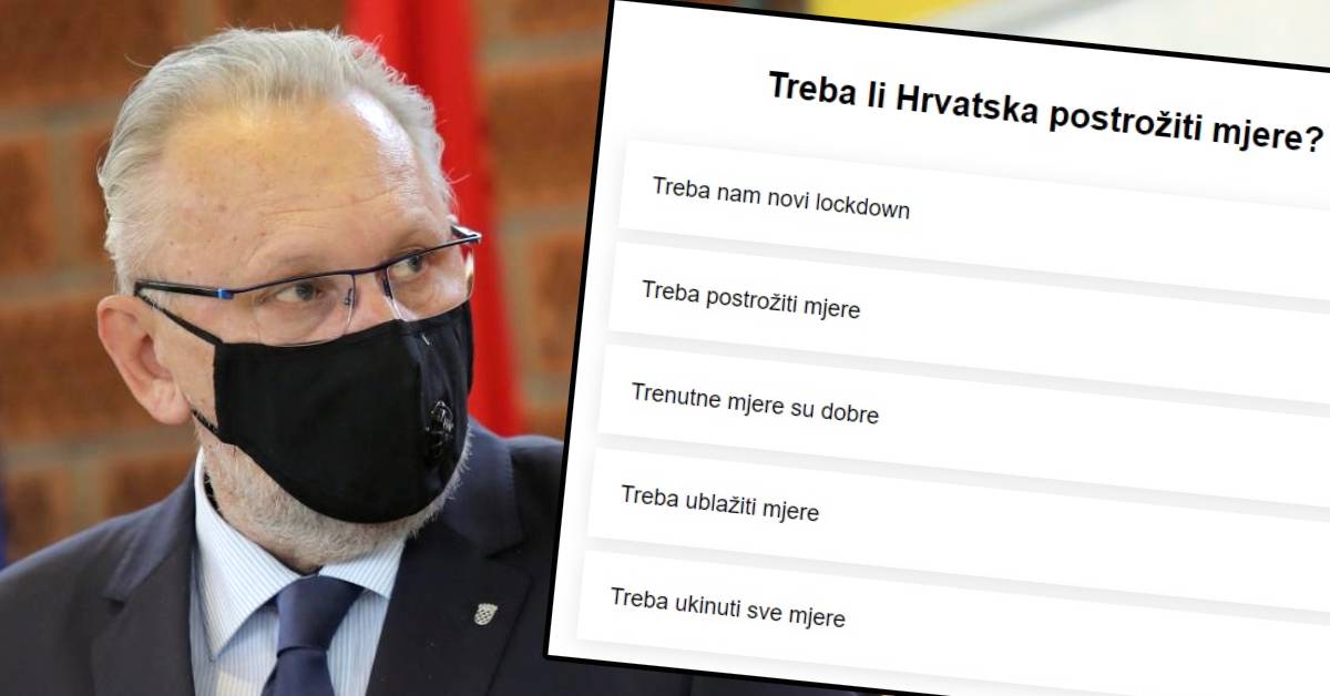 ANKETA Treba li Hrvatska postrožiti mjere?