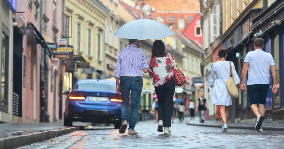 FOTO Stigla promjena vremena. Zagrepčani odmah obukli dugu odjeću