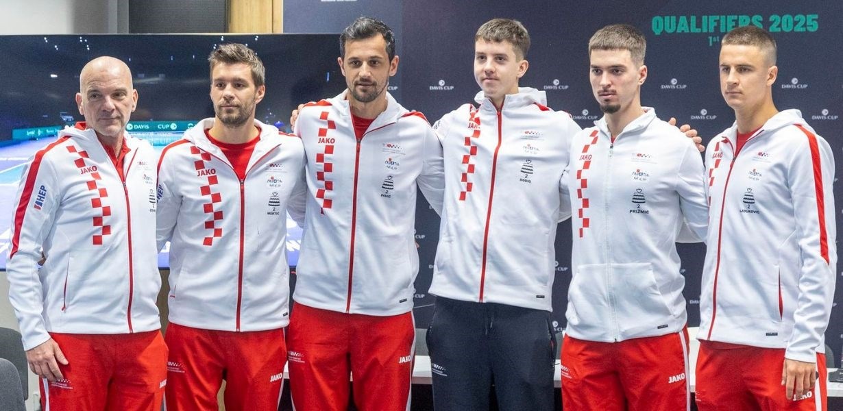 Hrvatska bez top 100 igrača u Osijeku igra Davis Cup. Održan je ždrijeb