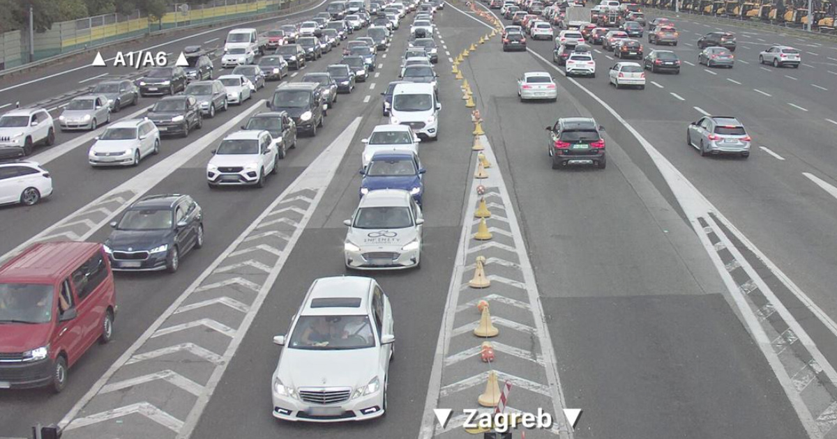 Nesreće i kilometarske kolone na Lučkom i cestama prema moru