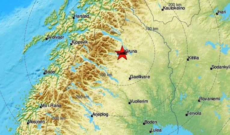 Švedsku pogodio jedan od najjačih potresa od početka mjerenja - 4,1 po Richteru