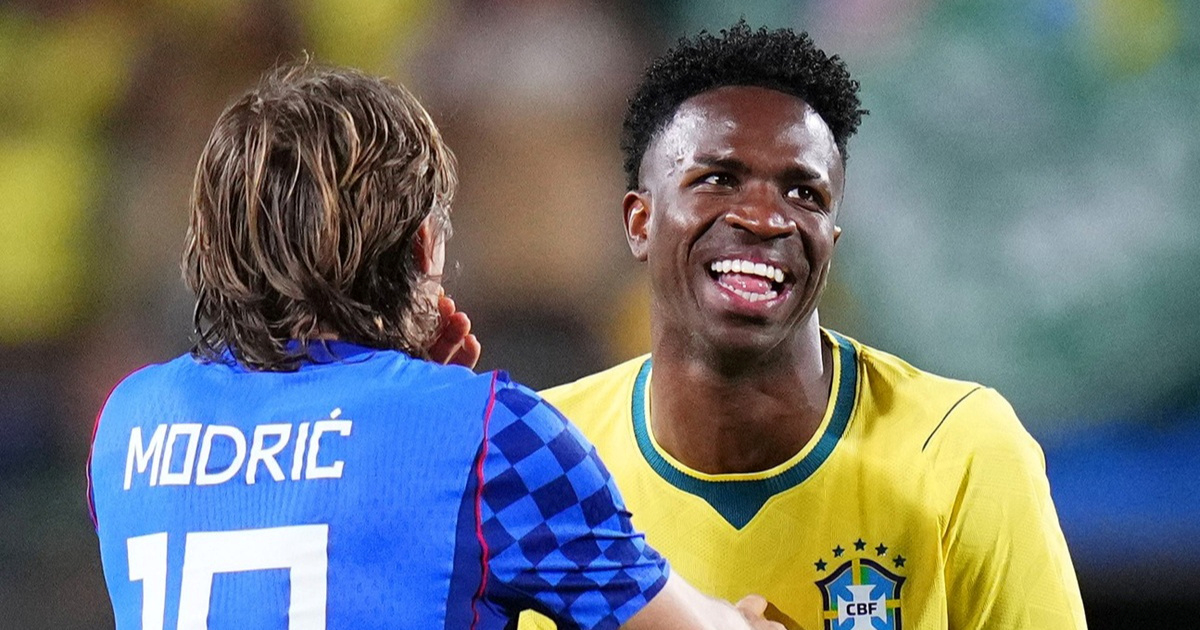 Vinicius se spremao izaći na teren kad mu je prišao Modrić. Pogledajte susret