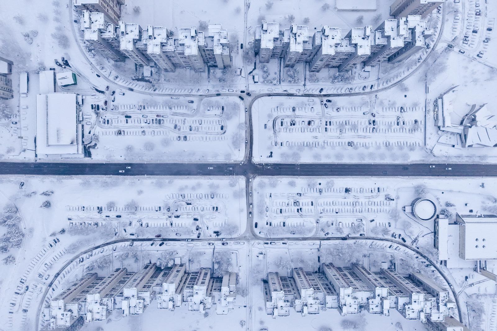 FOTO Sarajevo okovano snijegom i ledom. Pogledajte kako grad izgleda iz zraka