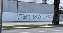 Osvanuli grafiti u Splitu: "Puljak i žena uništili mnoge", "Ivošević smeće četničko"