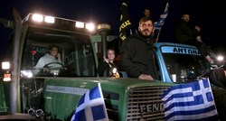 Prosvjed tisuća grčkih poljoprivrednika. Došli traktorima do parlamenta u Ateni