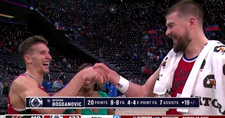 VIDEO Zubac i Bogdanović oduševili intervjuom. Novinarka: Dat ću vam vlastiti show