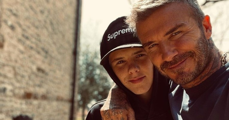 David Beckham pozirao s najmlađim sinom i pokazao da si nevjerojatno sliče