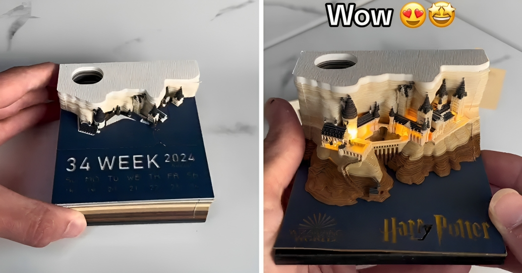 "Treba mi": 3D kalendar koji se pretvori u Hogwarts oduševio mnoge