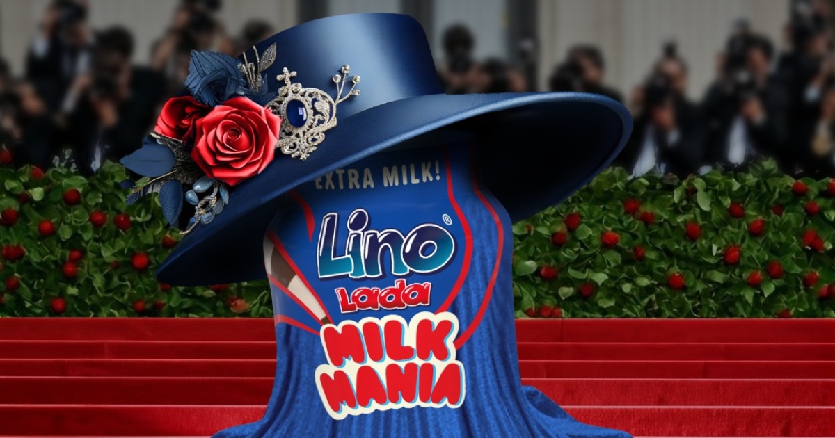 Vraća se Lino Lada Milk Mania, Lino najavu pretvorio u parodiju Met Gale